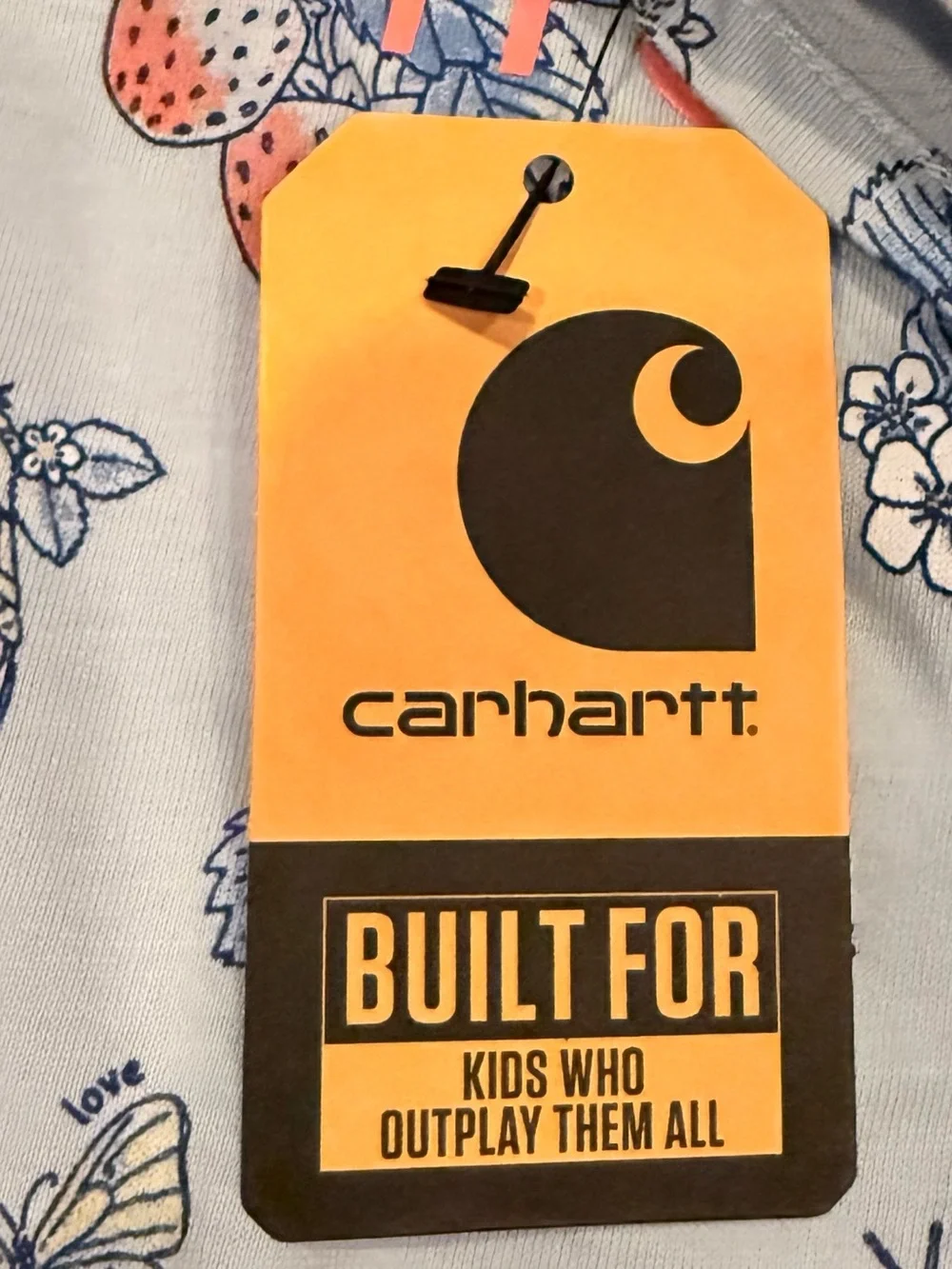 NWT Carhartt bundle of two girls size 6 months short sleeve onesies